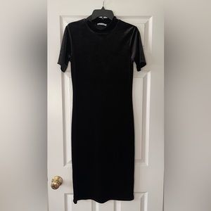 Zara velvet dress